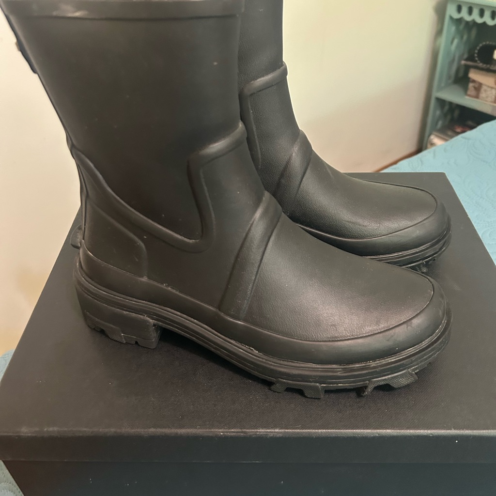 Rag & Bone Shiloh Black Rainboot